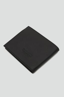 Omar Gerçek Deri Erkek Cüzdan Siyah