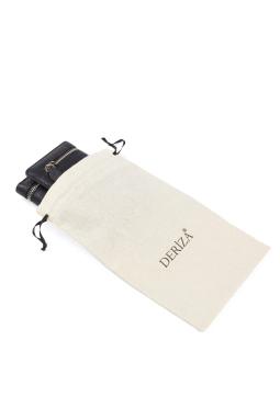 Женский кошелек из натуральной кожи на молнии, черный