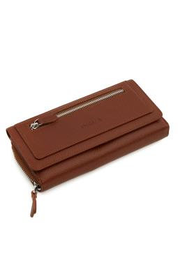 Jasei Hakiki Deri Kadın Cüzdan Taba