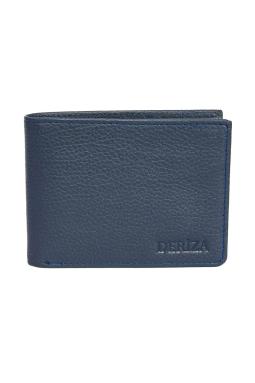 Larisa Hakiki Deri Erkek Cüzdan Lacivert