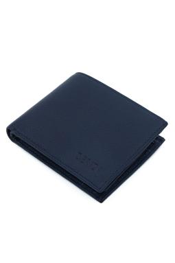 Yanex Hakiki Deri Erkek Cüzdan Lacivert (Bozuk Paralı)