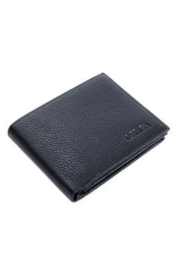 Yanex Hakiki Deri Erkek Cüzdan Siyah (Bozuk Paralı)
