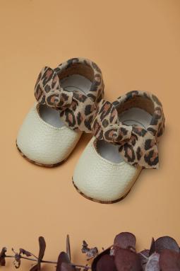 Hakiki Deri Bebek Makosen Desenli