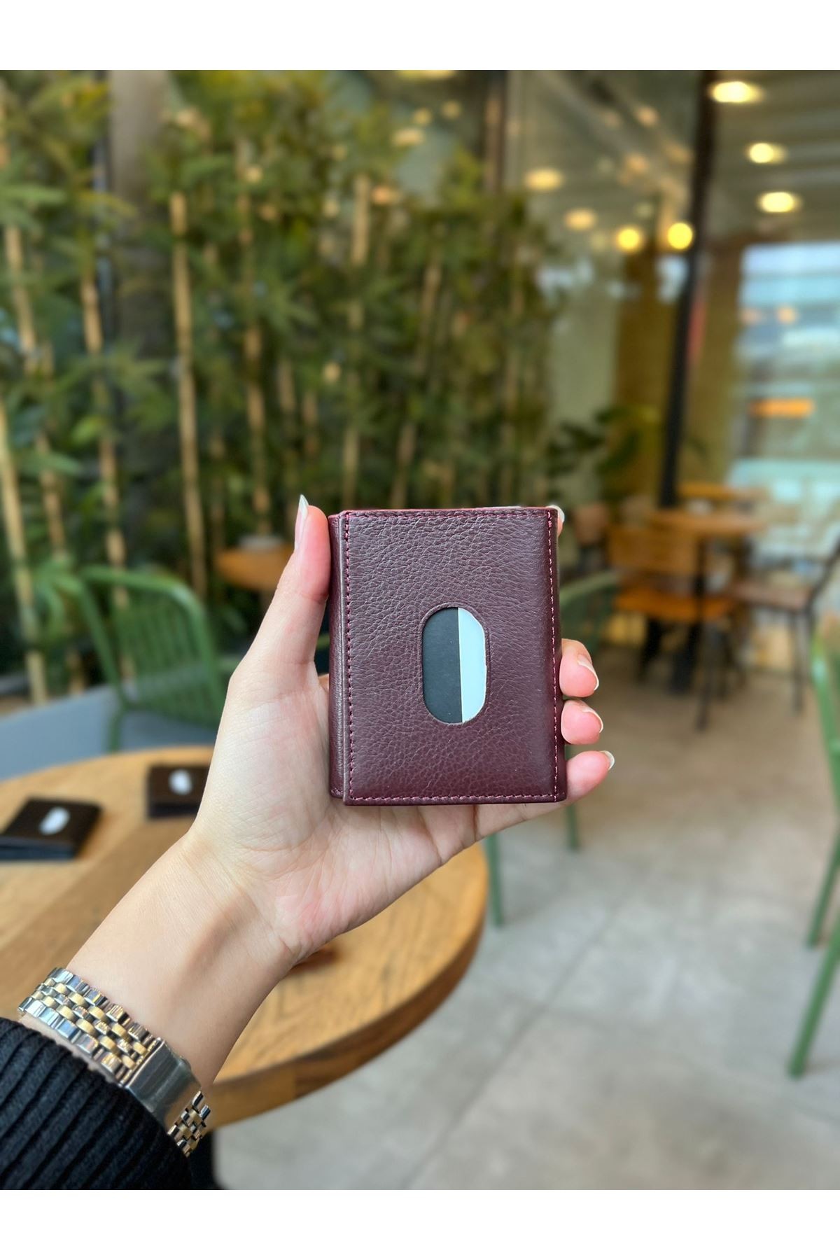 Ellesse 2193 Hakiki Deri Erkek Cüzdan Bordo