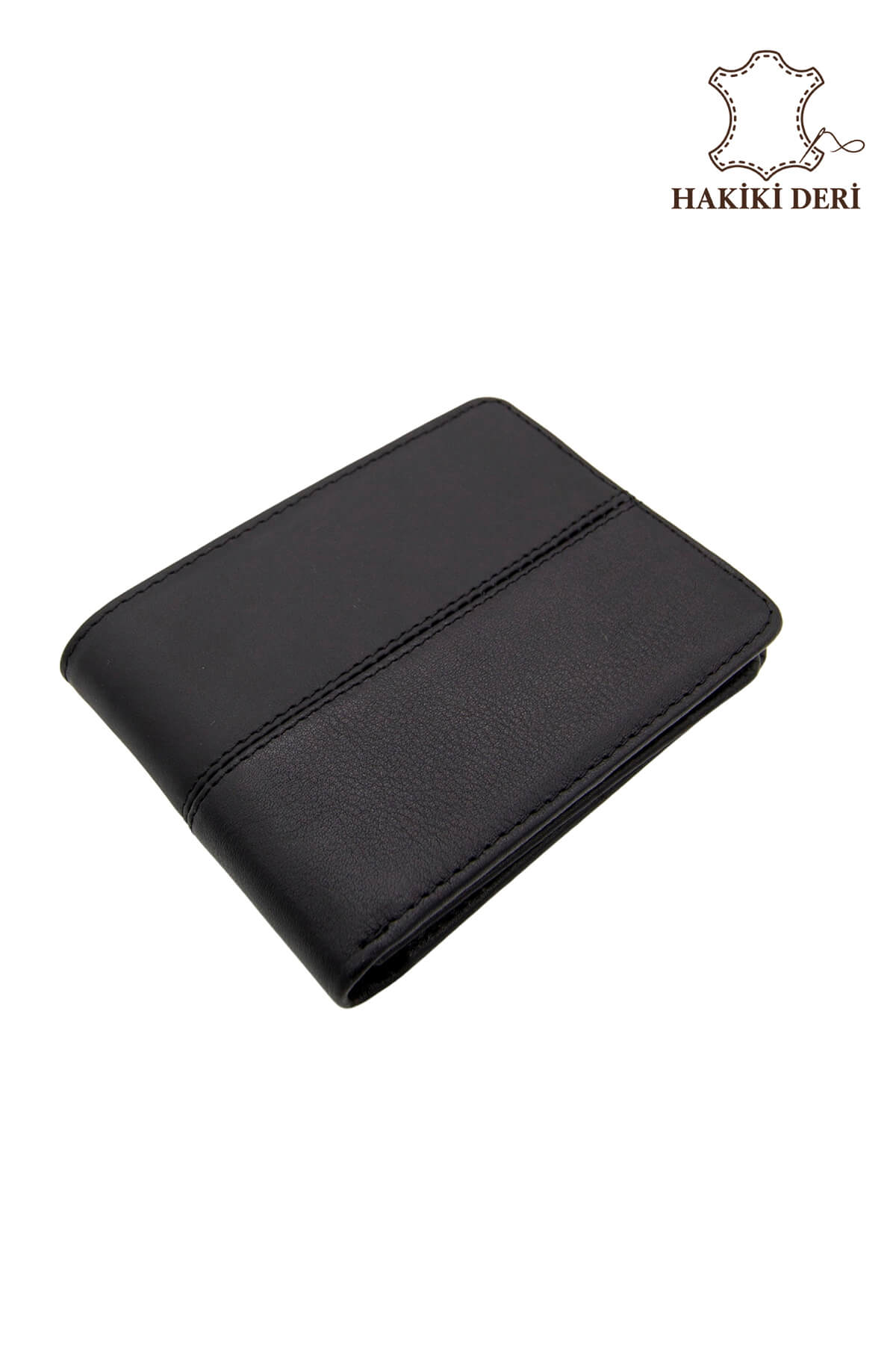 Tayren Personalized Genuine Leather ID Wallet Black