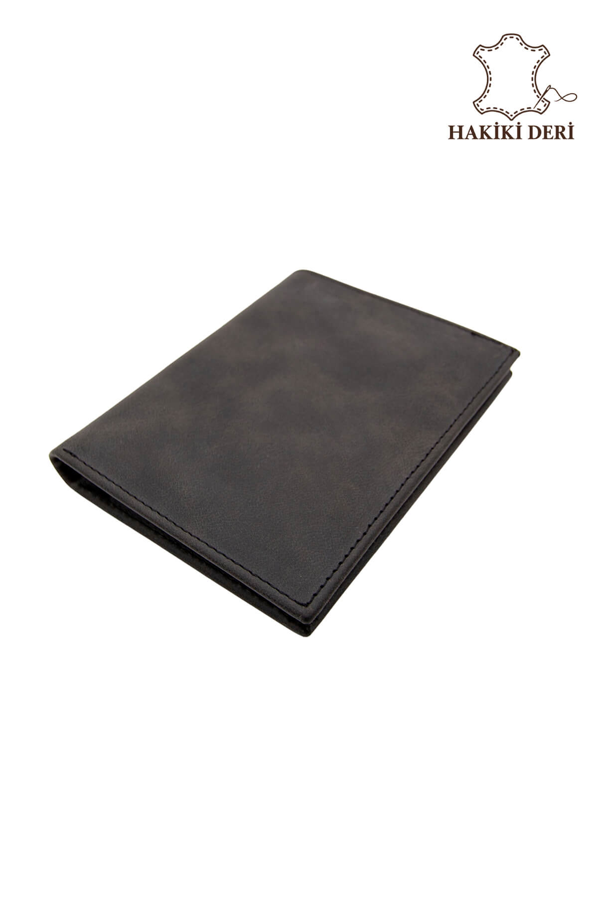 Varen Custom Leather Detachable Card Wallet Charcoal